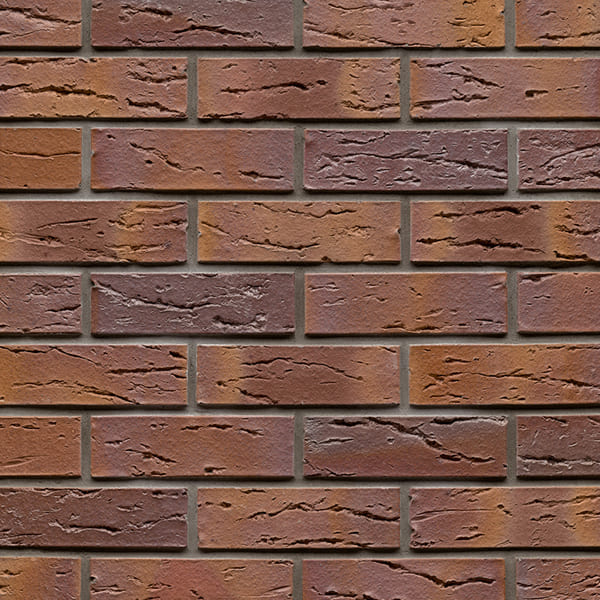 L04 - Rotbraun Bunt Gotik