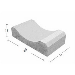 Элемент водостока с углублением